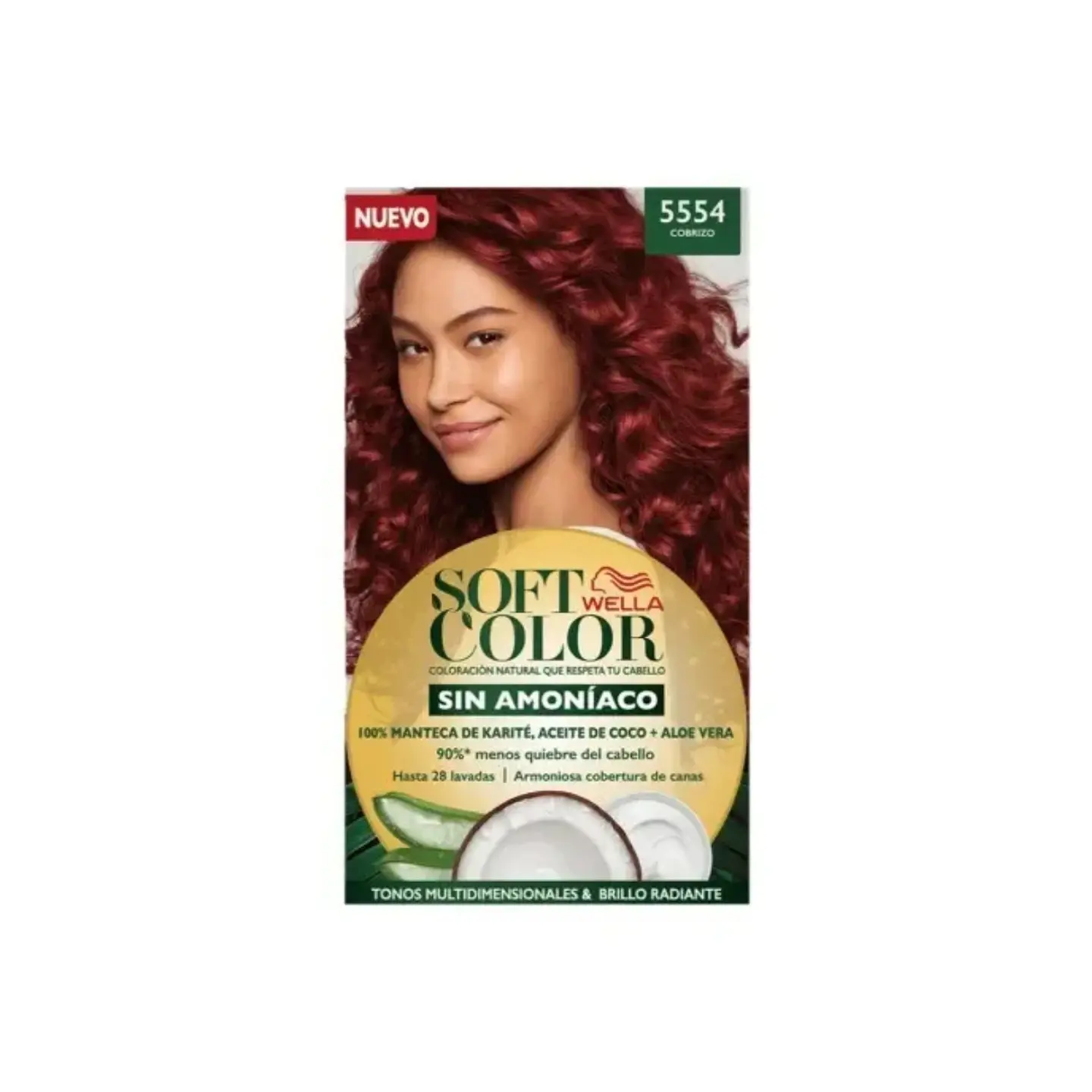 Pack 3 Tintura Wella Soft Tono 5554 1