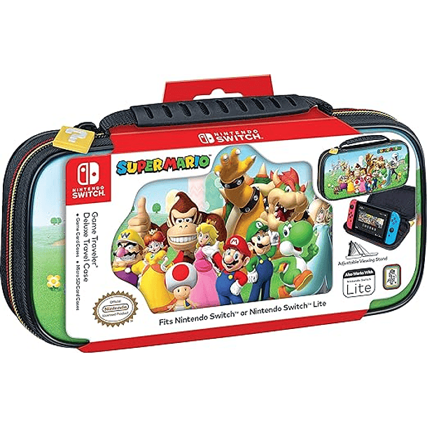 Estuche Traveler Deluxe Case - Mario Family Switch 1