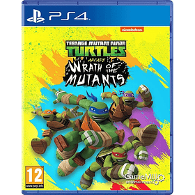 TMNT Arcade: Wrath of the Mutants - PlayStation 4 (Europeo) (FISICO)