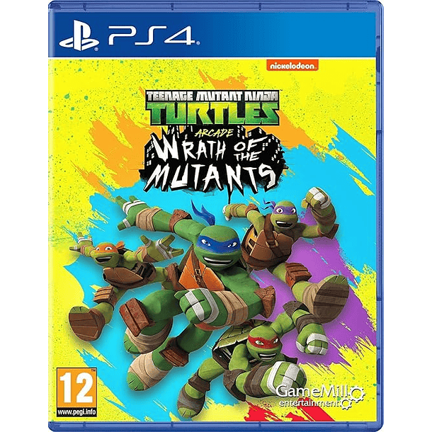 Teenage Mutant Ninja Turtles Arcade: Wrath of the Mutants PS4 (FISICO) EU