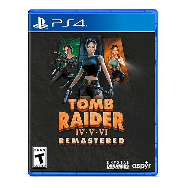 Tomb Raider IV-VI Remastered Starring Lara Croft - PlayStation 4 (FISICO)