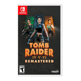 Tomb Raider IV-VI Remastered Starring Lara Croft - Nintendo Switch (Fisico)