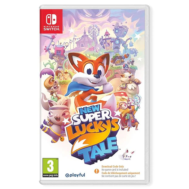 New Super Lucky's Tale - Nintendo Switch (CAJA FISICA CON CODIGO DIGITAL) (EU)