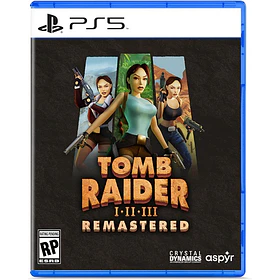 Tomb Raider 1-3 Remastered Starring Lara Croft - Playstation 5 (FISICO)