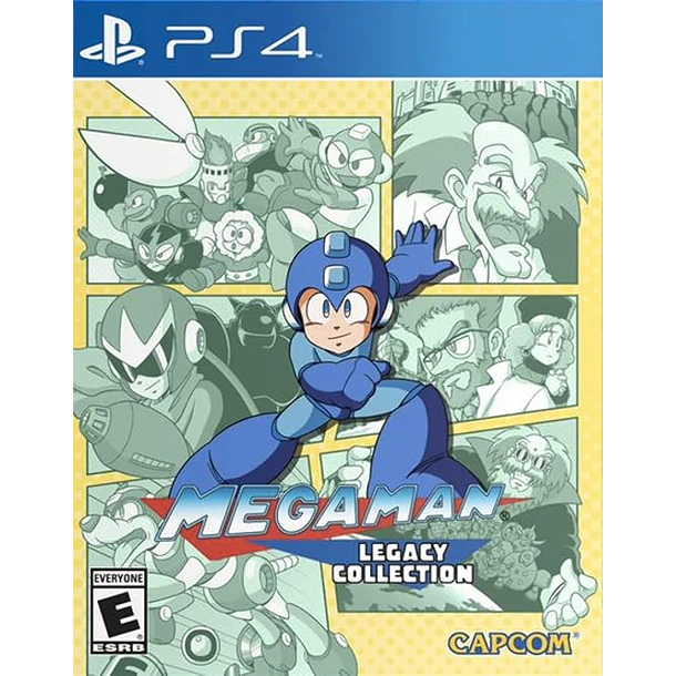 Mega Man - Legacy Collection - Playstation 4