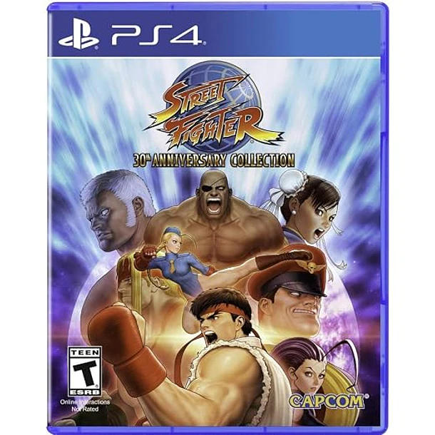 Street Fighter 30th Anniversary Collection - PlayStation 4 (FISICO)