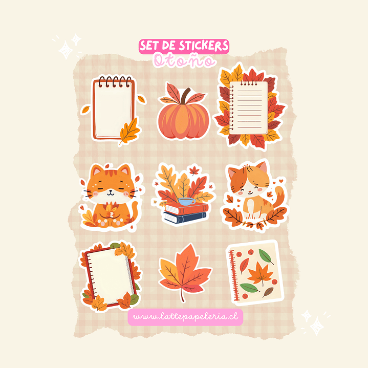 Set de Stickers Otoño 1