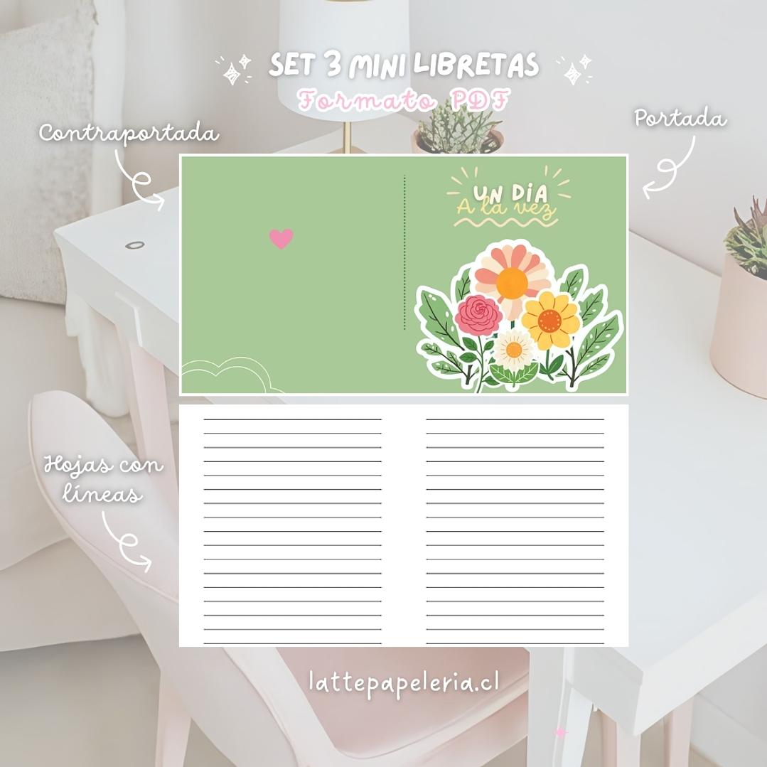 Set 3 Mini Libretas Formato PDF 1
