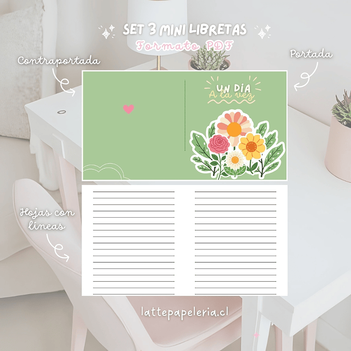 Set 3 Mini Libretas Formato PDF 1