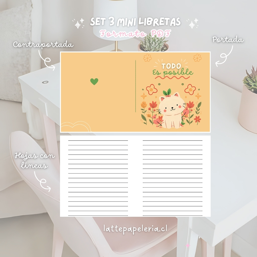 Set 3 Mini Libretas Formato PDF 3
