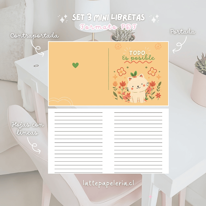 Set 3 Mini Libretas Formato PDF 3