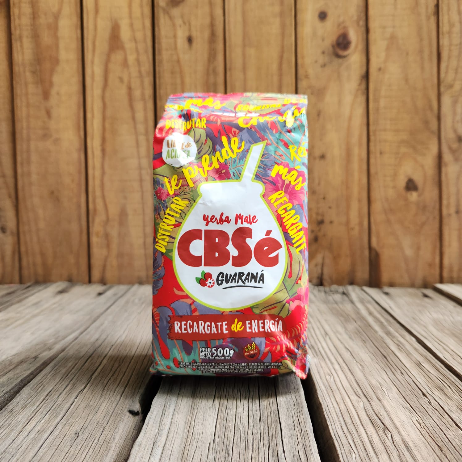 Yerba Mate Cbsé Guaraná 500grs