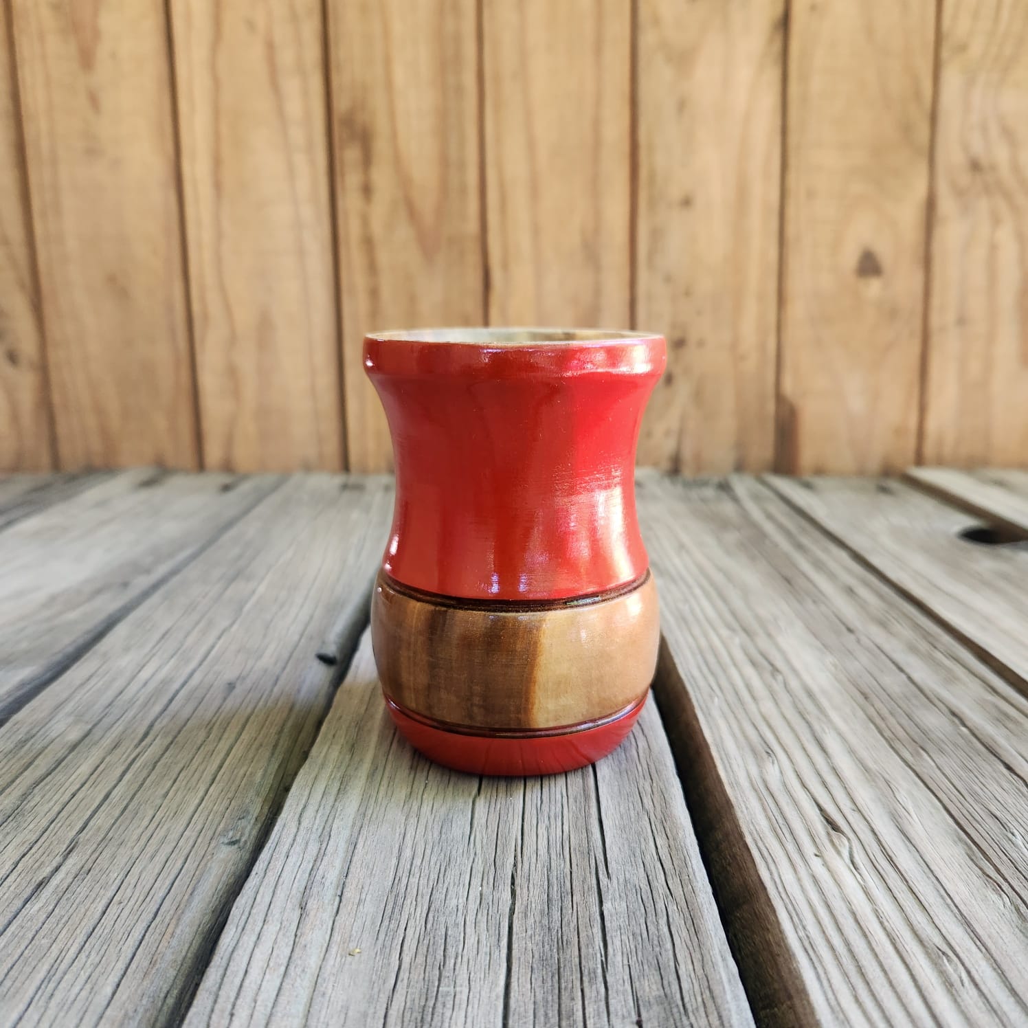 Mate de Lapacho Mini Robusto - Compacto y Duradero