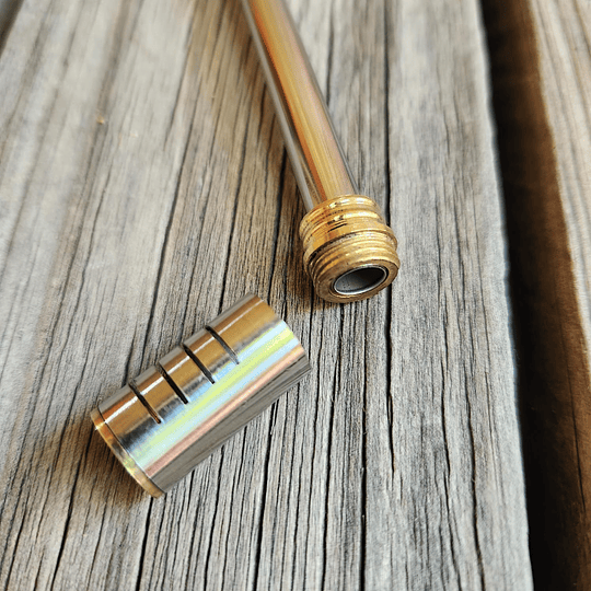 Bombilla de Mate en Acero Inoxidable – Clásica y Duradera