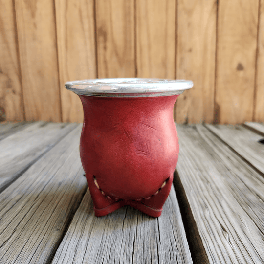 Mate Camionero - Cincelado - Rojo Colonial