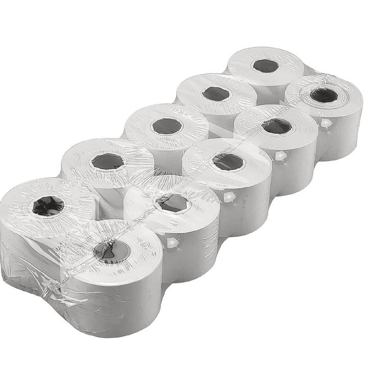 Rolos papel Térmico 57X70X11 Para centrais de pagamentos 10 unid. 1