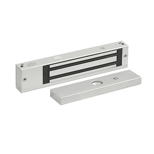 Fechadura Eletromagnética 350kg para fecho de portas.