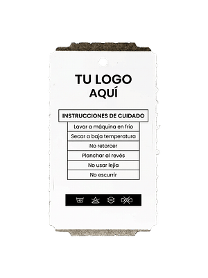 Etiquetas genéricas de forma continua