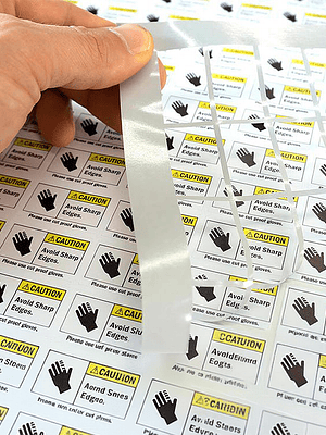 Vinilo con corte (Stikers)