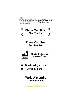 Kit stickers personalizados