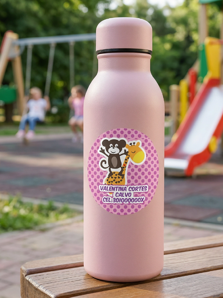 Kit stickers escolares todo incluido 3