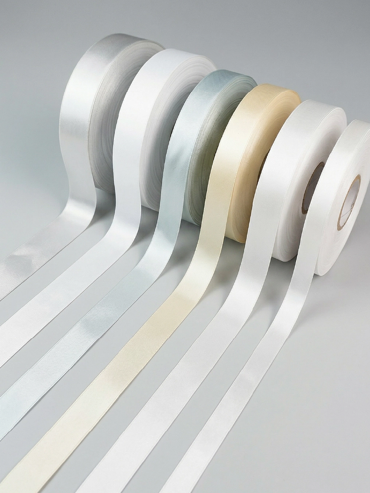 Rollo Satín sencillo x 183mts 1