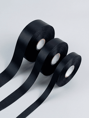 Rollo Poliéster negro x 200mts