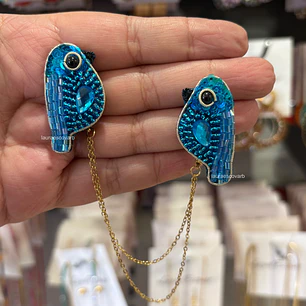 Prendedor Dúo de pajaros