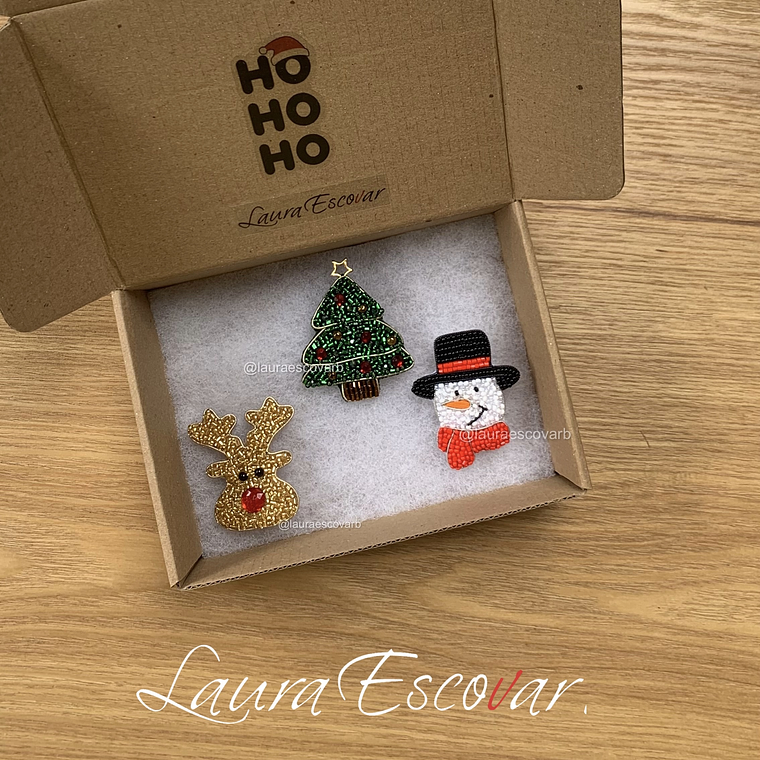 Caja Navideña x 3 3