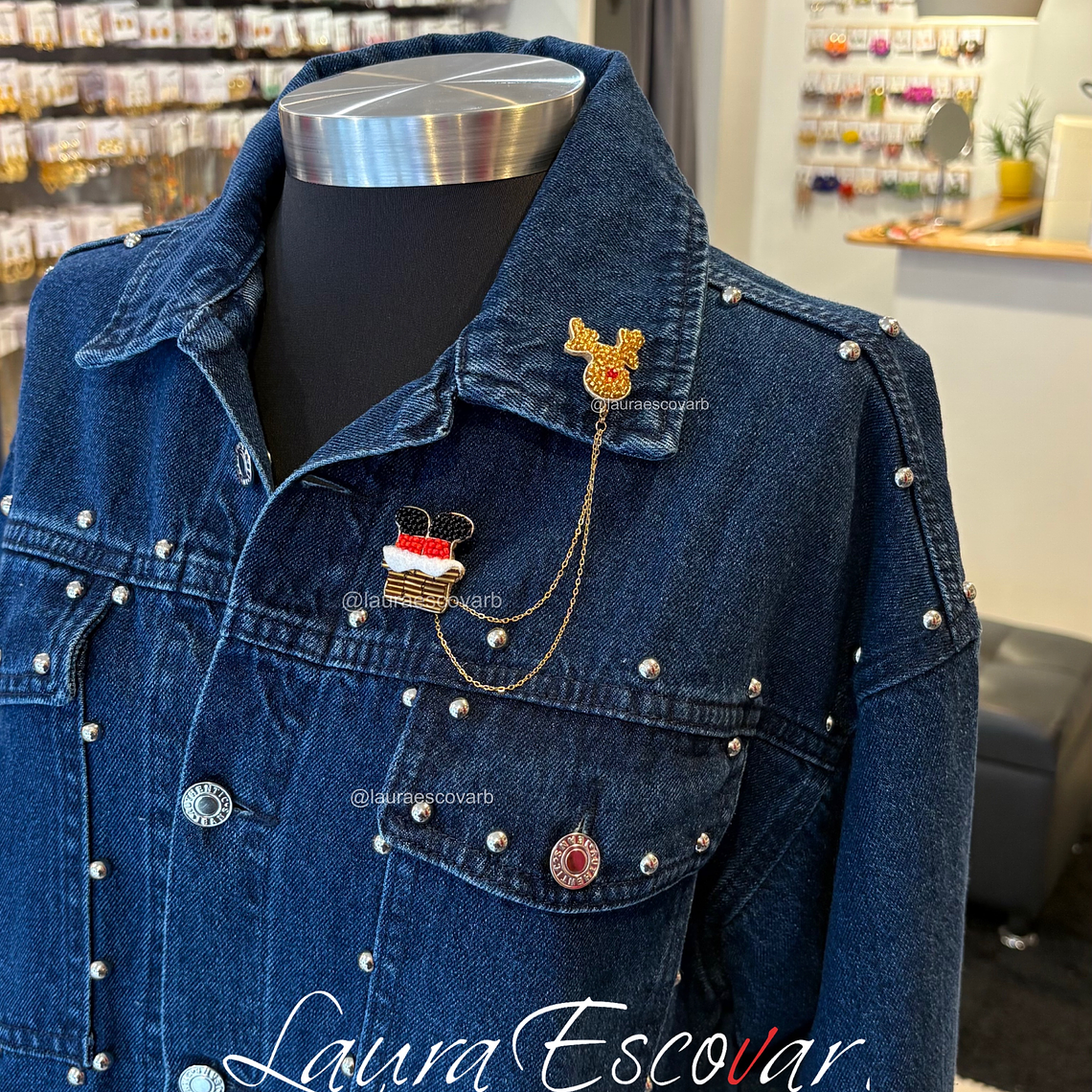 Caja colección dúo mini prendedores navideños  2