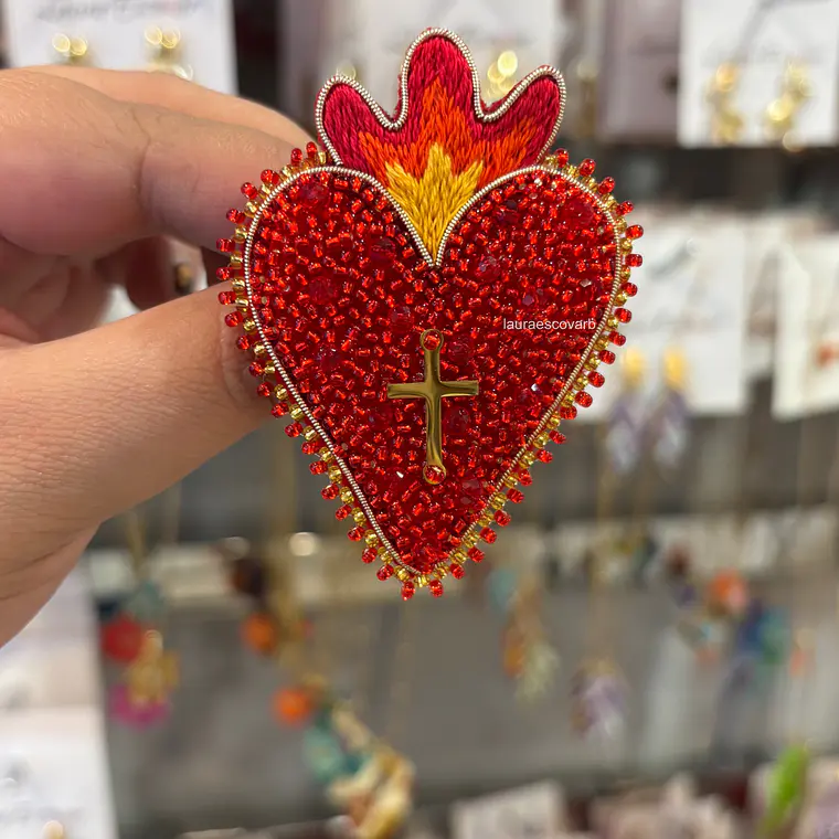 Prendedor Sagrado Corazón  1