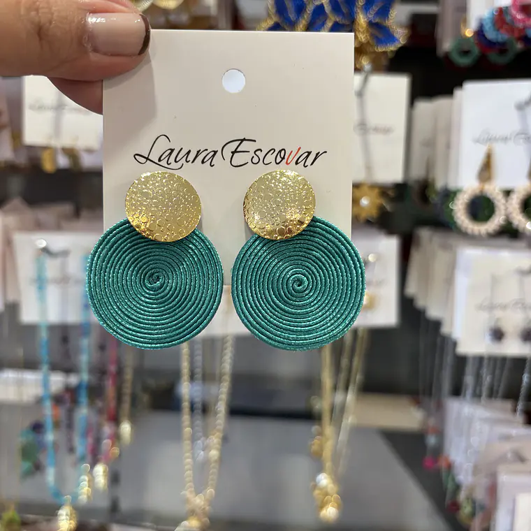 Aretes mini espiral 8