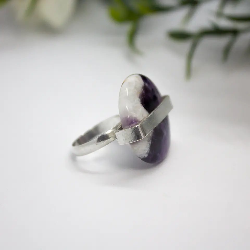 Amatista Flotante (anillo) 2