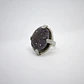 Drusa plana (anillo en plata) - Miniatura 2