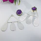 Lágrimas (aretes en plata - Dos en Uno) - Miniatura 2