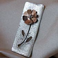 Flor 3D (dije chapa de plata) - Miniatura 2