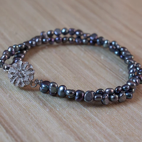 Perlas Nuggets (pulsera)