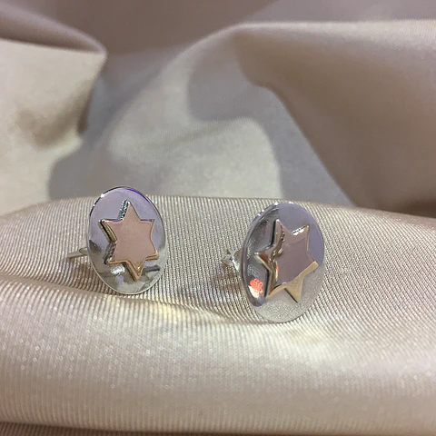 Estrella Rosa (aretes)
