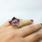 Mar Rojo (anillo en plata pintado a mano) - Miniatura 1