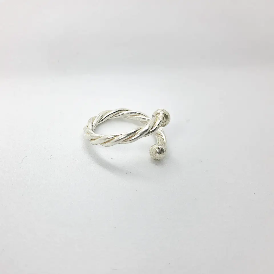 Espiral entorchada (anillo) 3