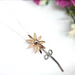 Girasol en plata (dije) - Miniatura 1