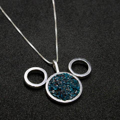 Rústico Malaquita (collar)