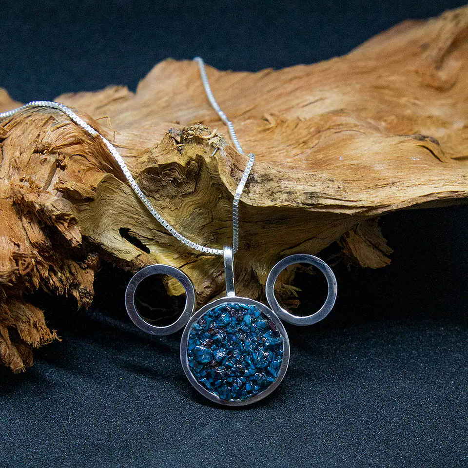 Rústico Malaquita (collar) 1