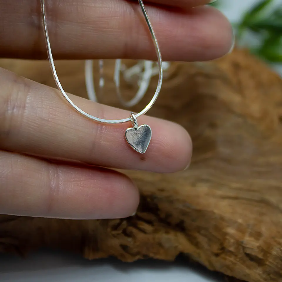 Corazones Mini  en plata (Conjunto)  4