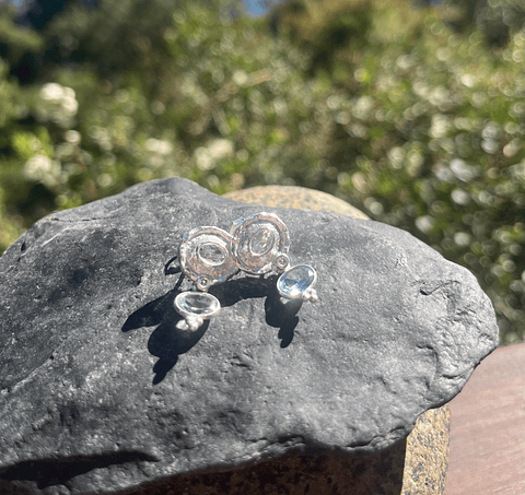 Aros Lily plata