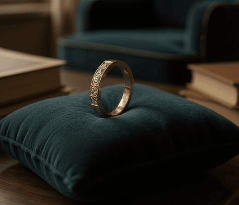 Anillo Oro y brillantes