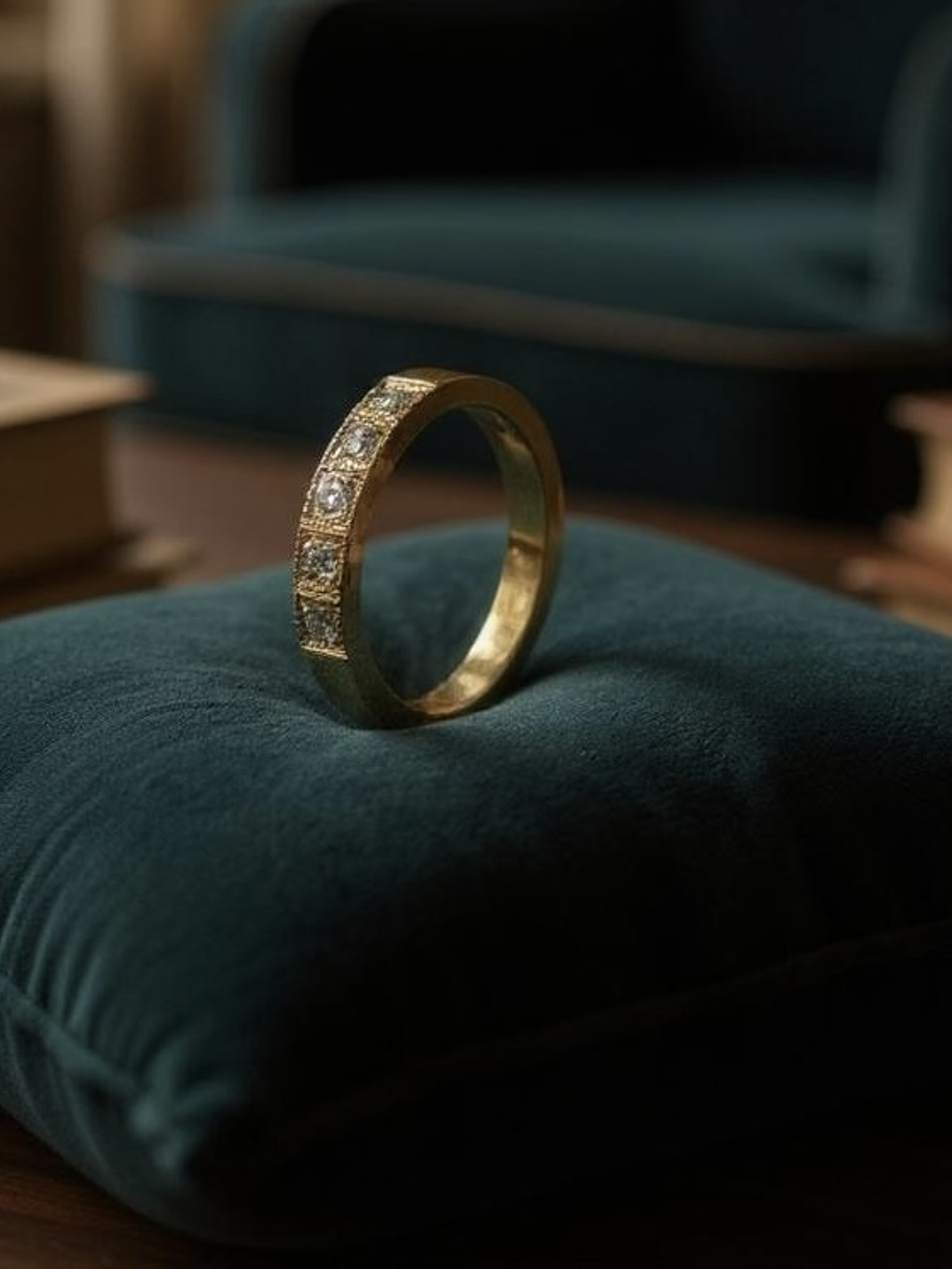 Anillo Oro y brillantes 1