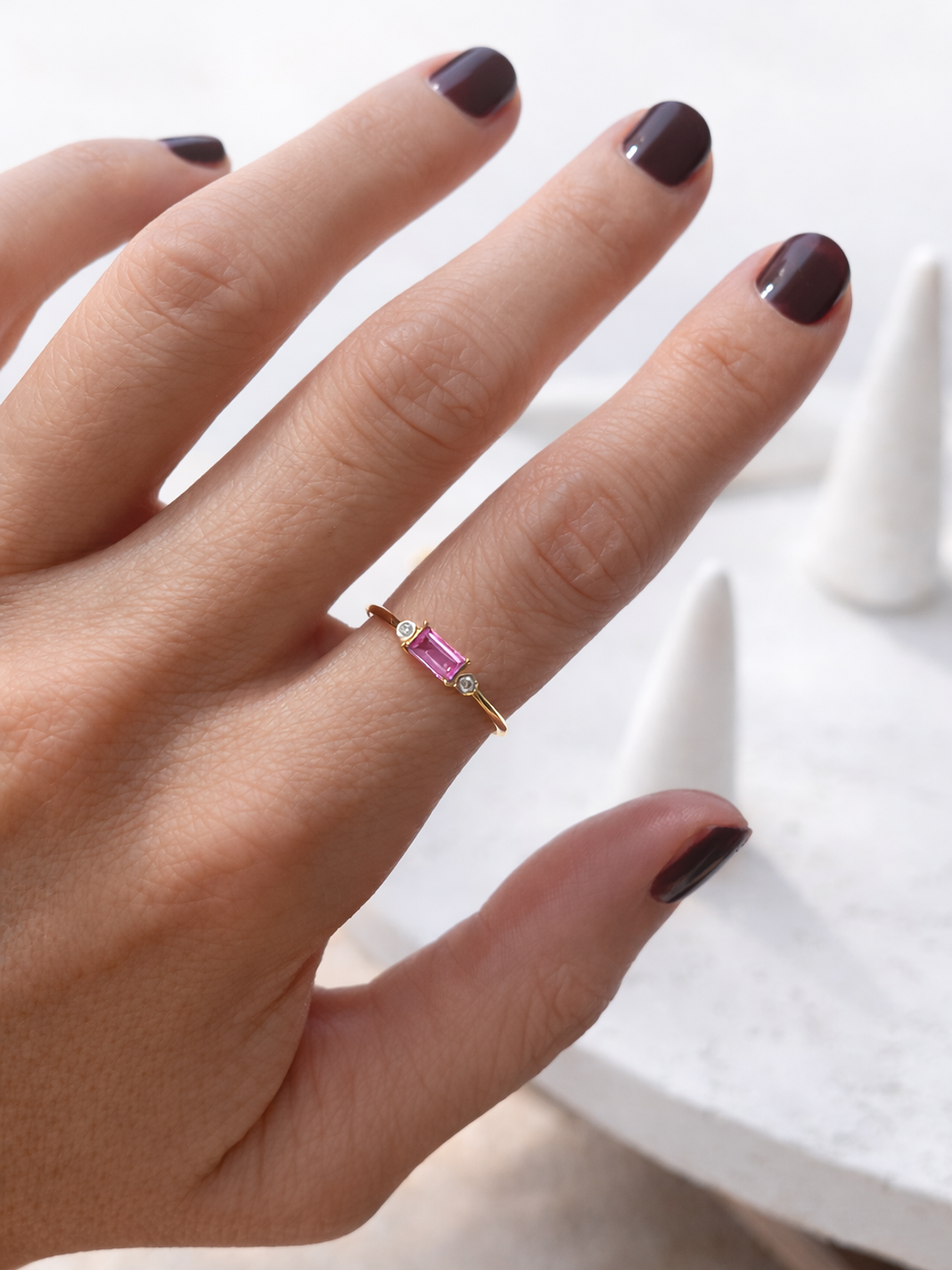 Anillo Lia Baguette 2