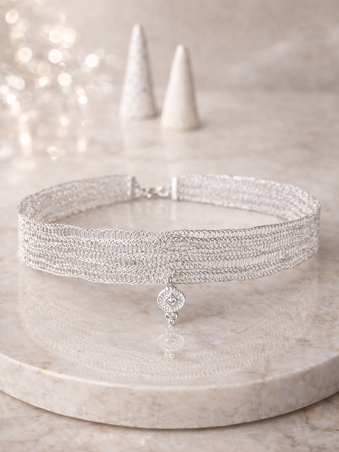 Choker Laura plata 1