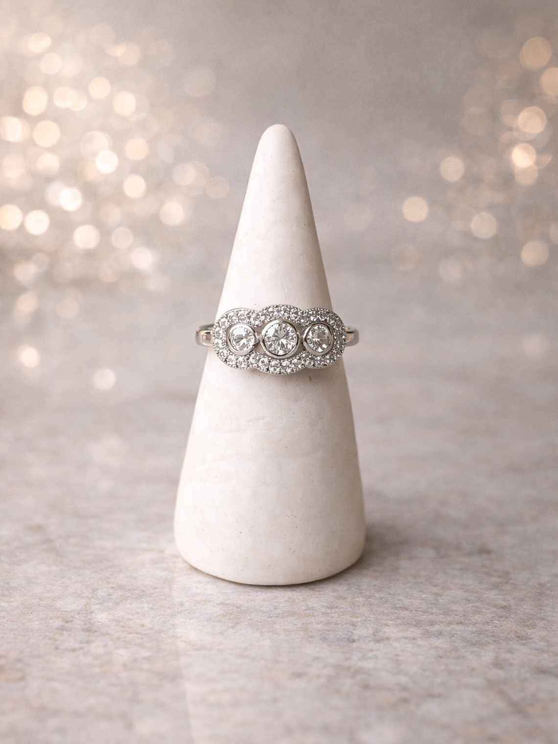 Anillo Tricillo plata 1